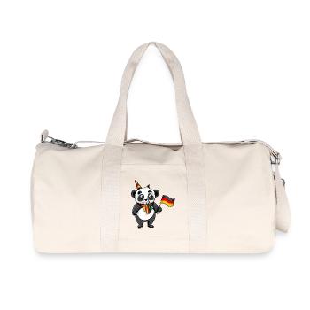 Germany Soccer World Cup - Recycled Canvas Sports Bag by Stanley/Stella - natural - Front