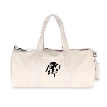 Mastin Espanol Kopf - Recycelte Canvas-Sporttasche von Stanley/Stella - Naturweiß - Vorne