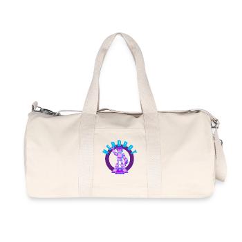 NERDY forever - Nerdbot - Recycled Canvas Sports Bag by Stanley/Stella - natural - Front