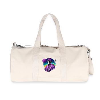 Skelett - Recycelte Canvas-Sporttasche von Stanley/Stella - Naturweiß - Vorne