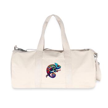 Chamäleon - Recycelte Canvas-Sporttasche von Stanley/Stella - Naturweiß - Vorne