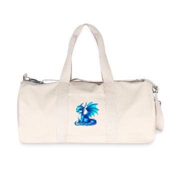 Dragon - Recycled Canvas Sports Bag by Stanley/Stella - natural - Front