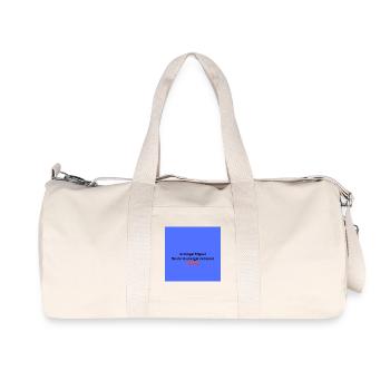 Archange Michel : Énergie de l’Amour - Sac de sport en toile recyclée Stanley/Stella - blanc naturel - Devant