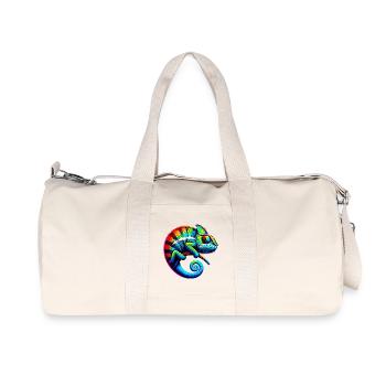 Caméléon - Sac de sport en toile recyclée Stanley/Stella - blanc naturel - Devant
