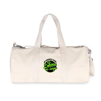 The 3rd half - Recycled Canvas Sports Bag by Stanley/Stella - natural - Front