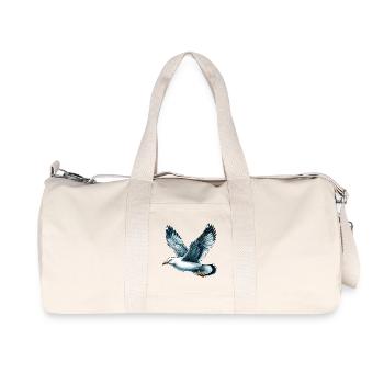 Möwe - Recycelte Canvas-Sporttasche von Stanley/Stella - Naturweiß - Vorne