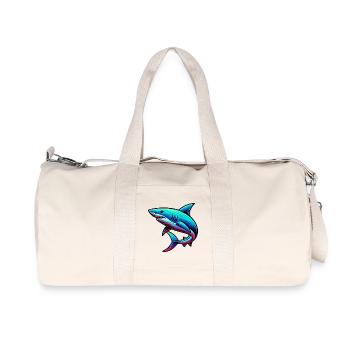 Hai - Recycelte Canvas-Sporttasche von Stanley/Stella - Naturweiß - Vorne