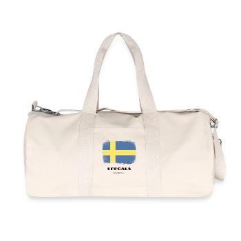 Uppsala /// Sweden /// Sverige /// Schweden - Recycled Canvas Sports Bag by Stanley/Stella - natural - Front