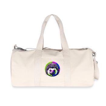 Hérisson - Sac de sport en toile recyclée Stanley/Stella - blanc naturel - Devant