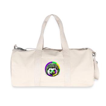 Igel - Recycelte Canvas-Sporttasche von Stanley/Stella - Naturweiß - Vorne