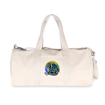 Dragon - Sac de sport en toile recyclée Stanley/Stella - blanc naturel - Devant