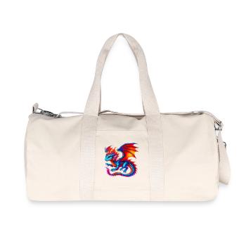 Dragon - Recycled Canvas Sports Bag by Stanley/Stella - natural - Front