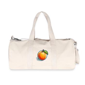 Pêche Illustrée Colorée - Sac de sport en toile recyclée Stanley/Stella - blanc naturel - Devant