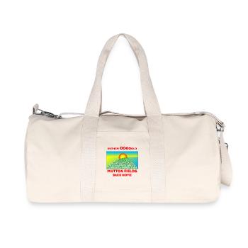 Champs de mouton - Sac de sport en toile recyclée Stanley/Stella - blanc naturel - Devant