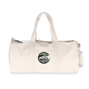 Unleashed Bavarian Beast - Recycelte Canvas-Sporttasche von Stanley/Stella - Naturweiß - Vorne