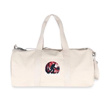Légende de la forêt de DadSquatch - Sac de sport en toile recyclée Stanley/Stella - blanc naturel - Devant