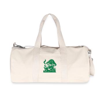 Green Gnome - Recycled Canvas Sports Bag by Stanley/Stella - natural - Front