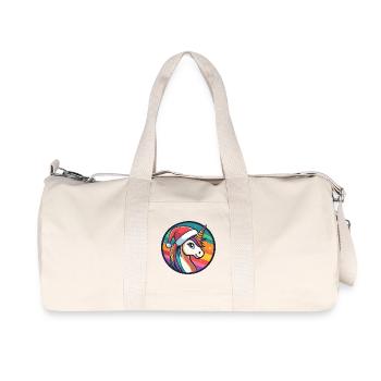 Magie Hivernale de la Licorne - Sac de sport en toile recyclée Stanley/Stella - blanc naturel - Devant
