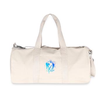 Motif floorball pour de véritables amoureux - Sac de sport en toile recyclée Stanley/Stella - blanc naturel - Devant