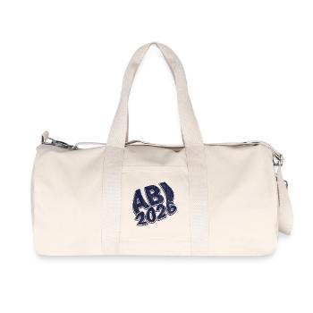 Abitur 2026 - Recycled Canvas Sports Bag by Stanley/Stella - natural - Front