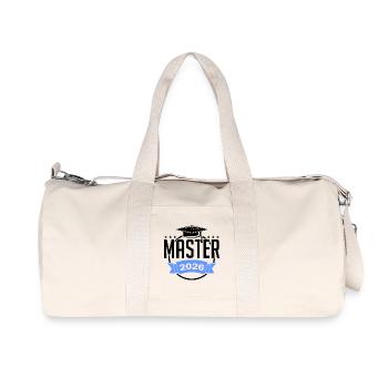 Master 2026 Abschluss Promotion Sponsion - Recycelte Canvas-Sporttasche von Stanley/Stella - Naturweiß - Vorne