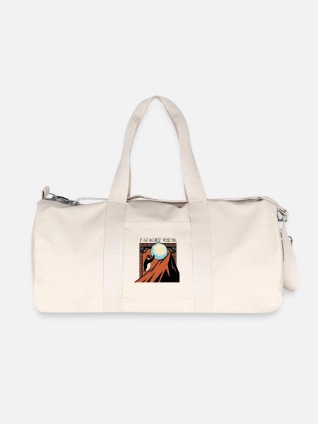 The daily grind - Recycled Canvas Sports Bag by Stanley/Stella - natural