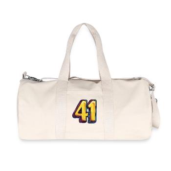41 Number Colorful - Recycled Canvas Sports Bag by Stanley/Stella - natural - Front