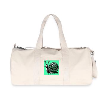 Snail - Recycled Canvas Sports Bag by Stanley/Stella - natural - Front