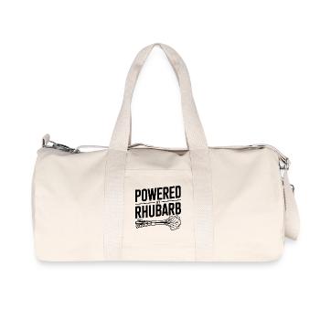 Powered By Rhubarb - Recycled Canvas Sports Bag by Stanley/Stella - natural - Front