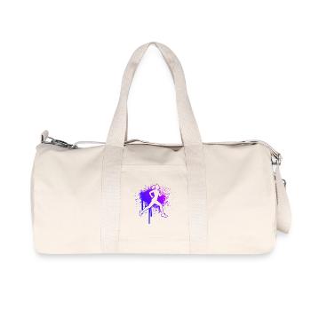 Idée cadeau pour une course à pied - Sac de sport en toile recyclée Stanley/Stella - blanc naturel - Devant