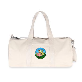 Prince Grenouille mouton - Sac de sport en toile recyclée Stanley/Stella - blanc naturel - Devant