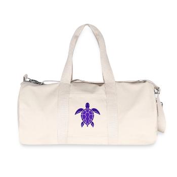 Tortue - Sac de sport en toile recyclée Stanley/Stella - blanc naturel - Devant