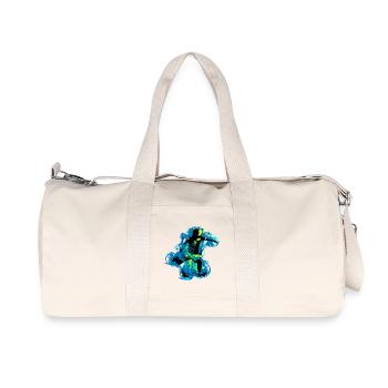 Soccer - Recycled Canvas Sports Bag by Stanley/Stella - natural - Front