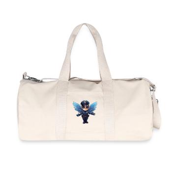 Angel Policeman - Recycled Canvas Sports Bag by Stanley/Stella - natural - Front