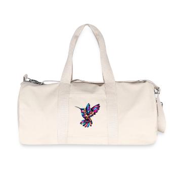 Hummingbird - Recycled Canvas Sports Bag by Stanley/Stella - natural - Front