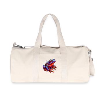 Frog - Recycled Canvas Sports Bag by Stanley/Stella - natural - Front