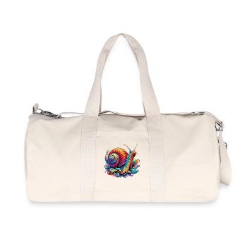 Snail - Recycled Canvas Sports Bag by Stanley/Stella - natural - Front