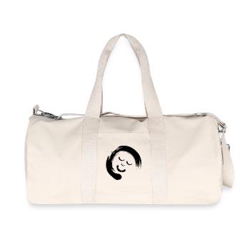 Méditation du sommeil de la série Ensie face - Sac de sport en toile recyclée Stanley/Stella - blanc naturel - Devant