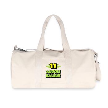 Beschwerdender Audois - Recycelte Canvas-Sporttasche von Stanley/Stella - Naturweiß - Vorne