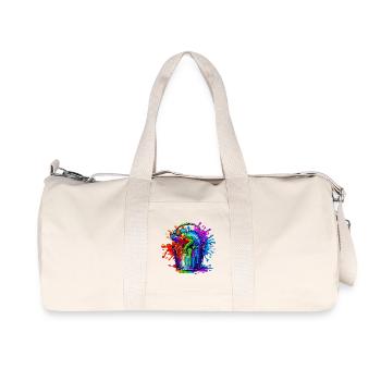 Chameleon - Recycled Canvas Sports Bag by Stanley/Stella - natural - Front