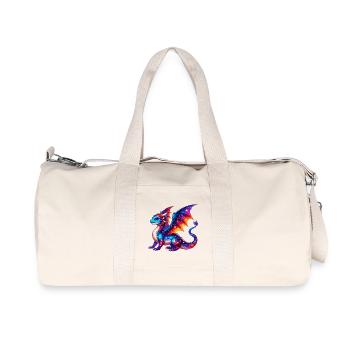 Dragon - Recycled Canvas Sports Bag by Stanley/Stella - natural - Front