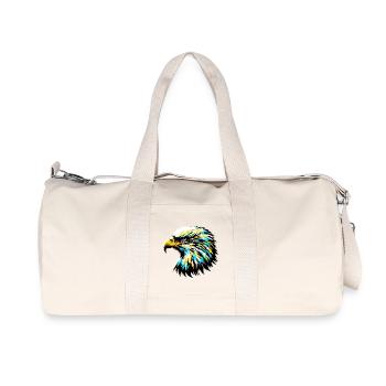 Aigle - Sac de sport en toile recyclée Stanley/Stella - blanc naturel - Devant