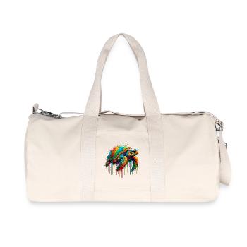 Turtle - Recycled Canvas Sports Bag by Stanley/Stella - natural - Front