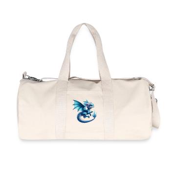 Dragon - Sac de sport en toile recyclée Stanley/Stella - blanc naturel - Devant