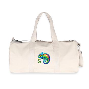 Chameleon - Recycled Canvas Sports Bag by Stanley/Stella - natural - Front