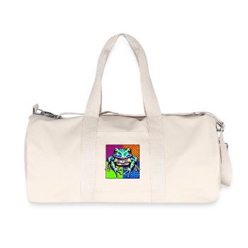 Frog - Recycled Canvas Sports Bag by Stanley/Stella - natural - Front