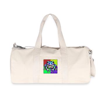 Frog - Recycled Canvas Sports Bag by Stanley/Stella - natural - Front