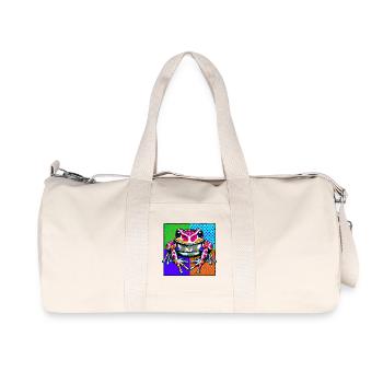 Frog - Recycled Canvas Sports Bag by Stanley/Stella - natural - Front
