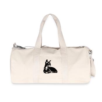 Oriental Shorthair – Elegant and charismatic - Recycled Canvas Sports Bag by Stanley/Stella - natural - Front