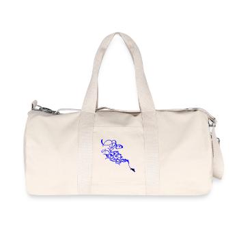 Snowboard Ornament - Recycled Canvas Sports Bag by Stanley/Stella - natural - Front